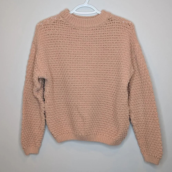 Universal Threads Knit Peach Sweater Women Small - Picture 2 of 10